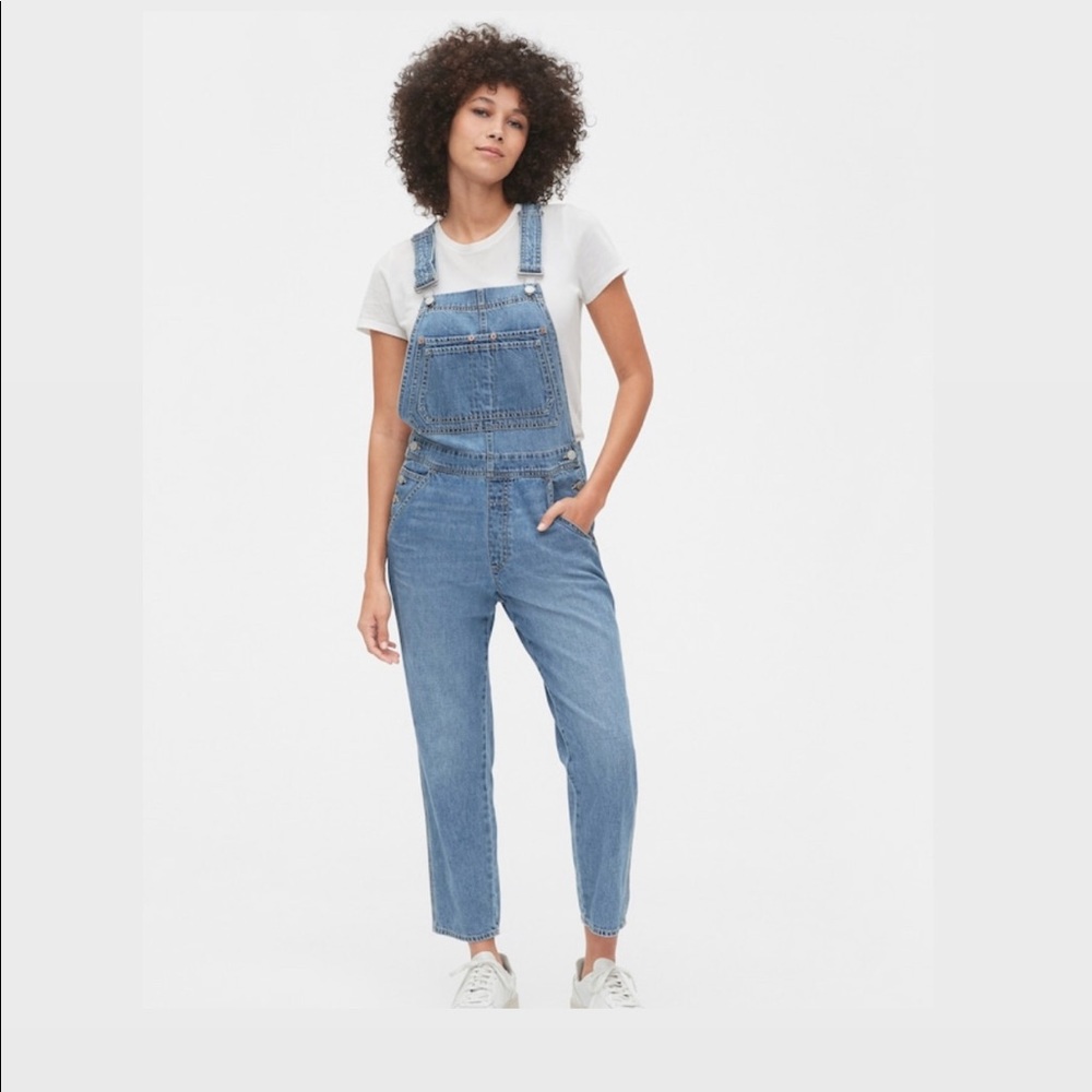 NWT! Gap Denim Overalls - Medium Tall